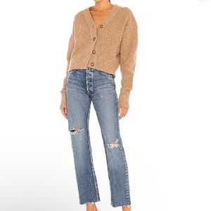 Moussy Vintage Morganfield Wide Straight in Blue 27